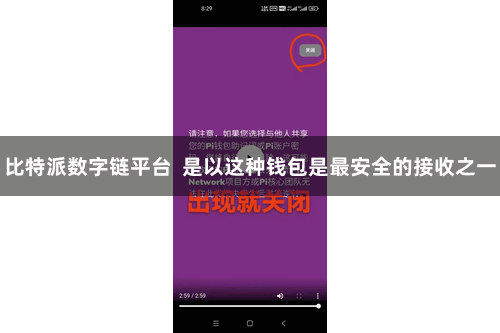比特派数字链平台  是以这种钱包是最安全的接收之一